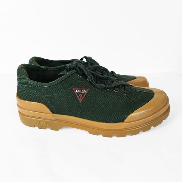 Vintage Guess Flatrock Sneakers Low Top Boots 90\'s Men\'s Size 12